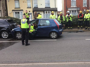 Supporting image for story: WATCH: Rush hour delays as crash closes popular Bilston route