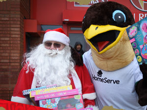 Supporting image for story: Christmas comes early as Walsall fans do their bit