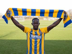 Supporting image for story: Robins link helped bring in speedster Saikou Janneh to Shrewsbury 