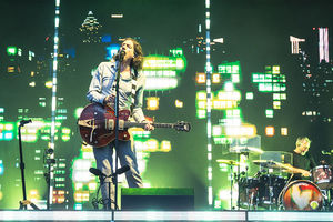 Snow Patrol produced some spectacular music in a wonderful backdrop