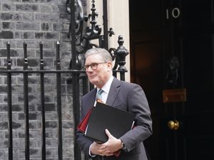 Sir Keir Starmer leaves 10 Downing Street