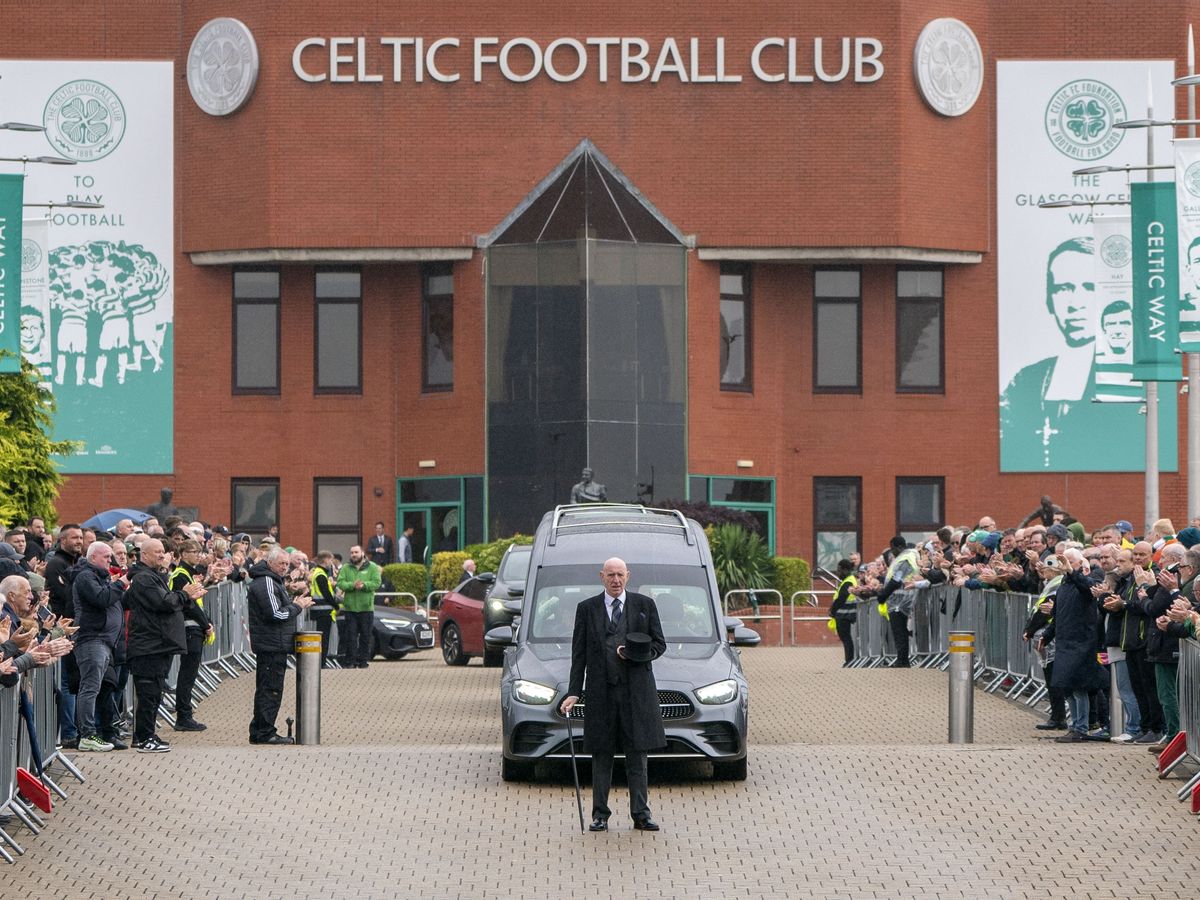 Lisbon Lion John Clark attained football immortality with Celtic, funeral told