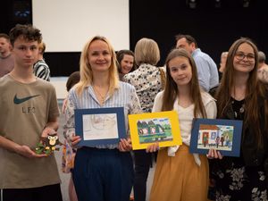 Supporting image for story: Ukraine family's poignant goodbye and journey across Europe 'moves' Shrewsbury gallery visitors