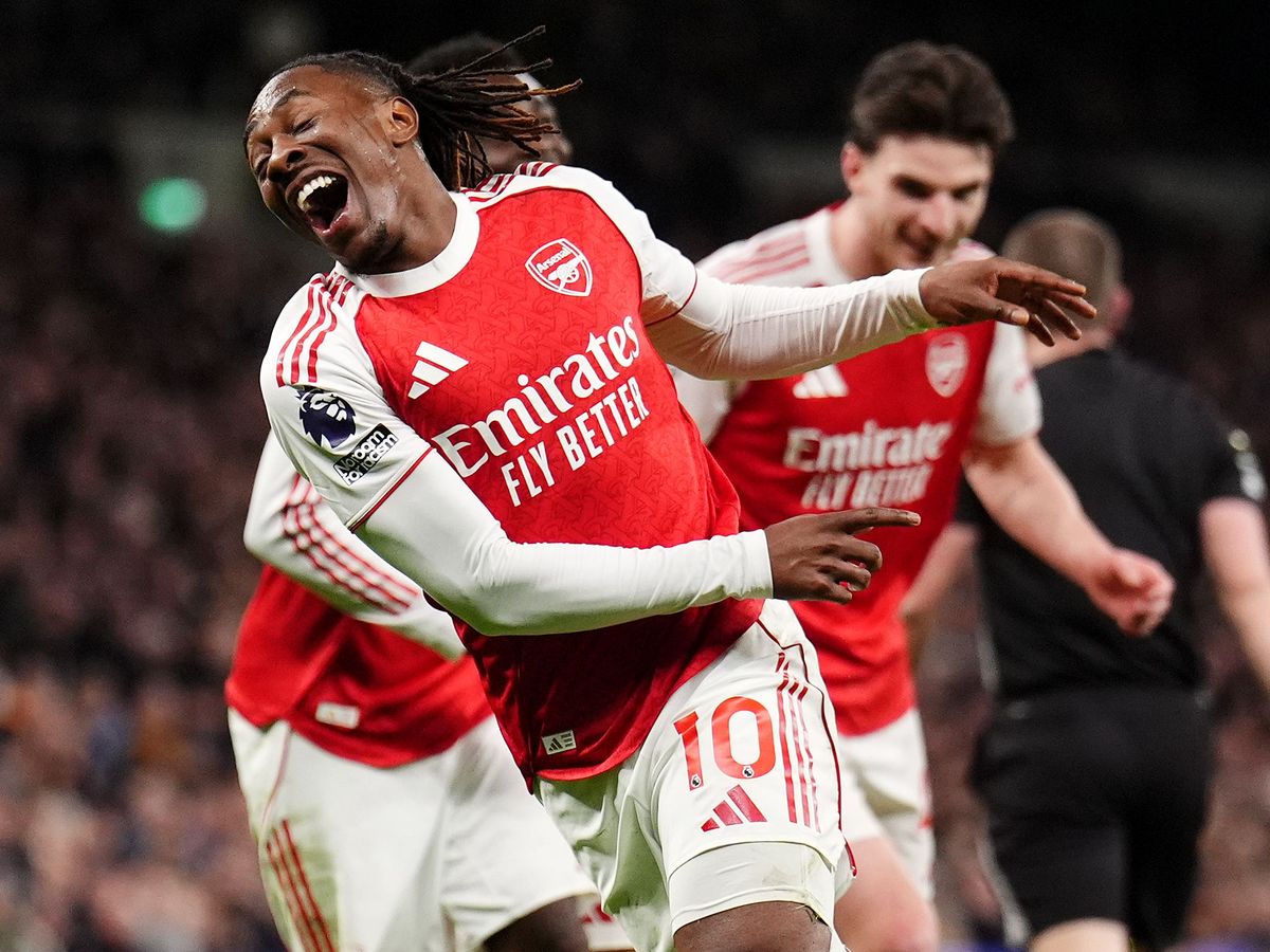 Eberechi Eze and Viktor Gyokeres each strike twice as Arsenal thrash Tottenham