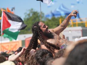 Supporting image for story: Kneecap suggested as ‘secret set’ to replace Bob Vylan at Manchester festival