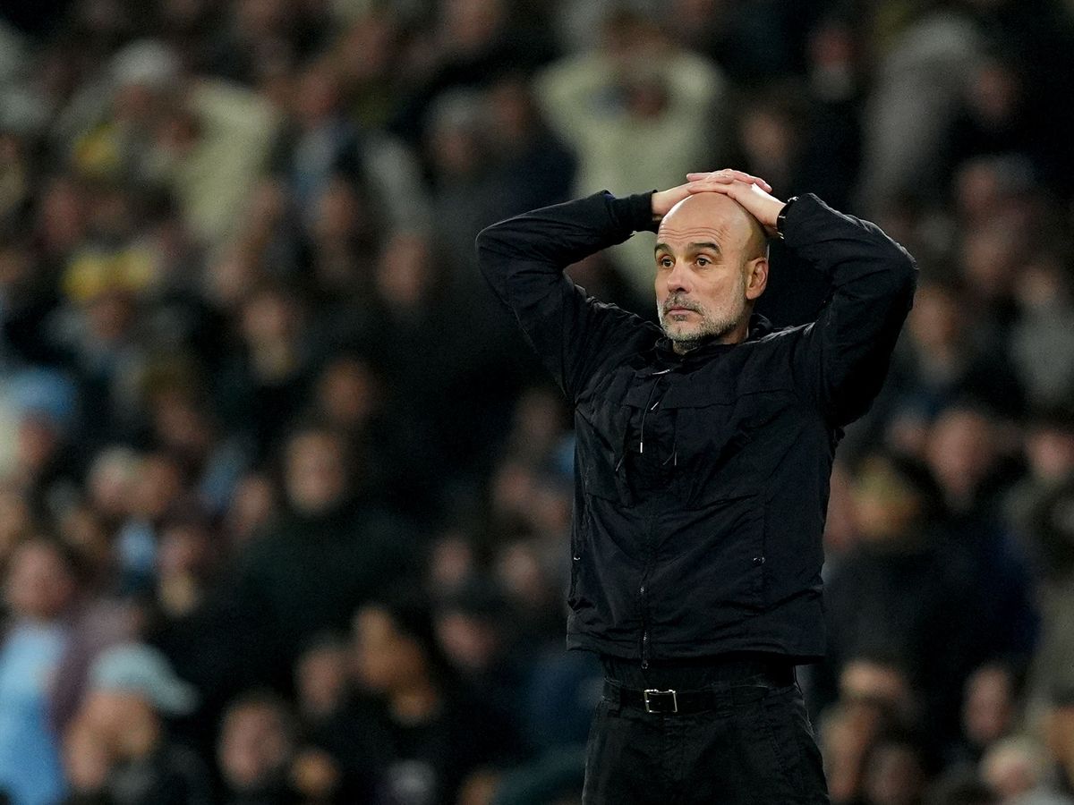 Pep Guardiola set for touchline ban as he fumes over refereeing decision