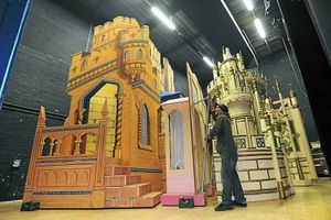 Stage is set - moving the scenery into place