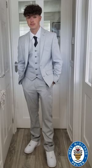 Daniel Drewitt before his recent prom night