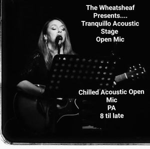 Supporting image for story: Tranquillo Acoustic Stage Open Mic at The Wheatsheaf