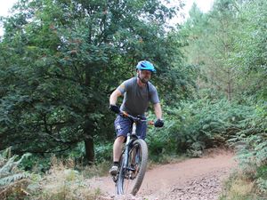 Supporting image for story: Stoma bag doesn't slow James down