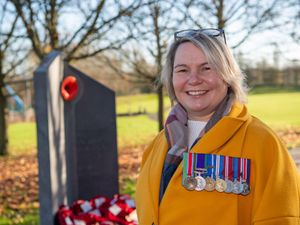 Supporting image for story: A walk to remember: Veteran's trail receives donation from homebuilder