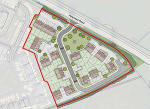 A total of 32 affordable houses can be built off Holyhead Road in Bicton, near Shrewsbury. Picture: Corstorphine & Wright