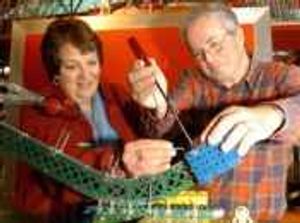 Supporting image for story: Meccano madness at show
