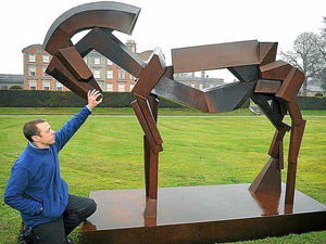 Supporting image for story: Sculptures on display at Weston Park
