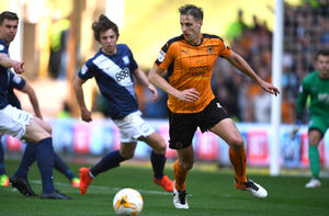 Dave Edwards playing for Wolves