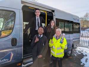 Supporting image for story: Dudley academy deploys minibus to support families during severe weather conditions