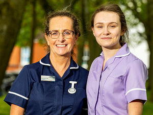 Supporting image for story: 'We both love helping people' - Teenager follows mum into midwifery career 