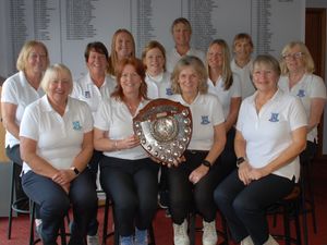 Supporting image for story: Prizes handed out by the Shropshire Ladies County Golf Association