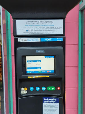 It now costs £1.80 to park for 30 minutes in Mardol, Shrewsbury. Picture: LDRS