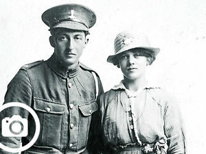 Supporting image for story: Tragic last picture for Shropshire war sweethearts