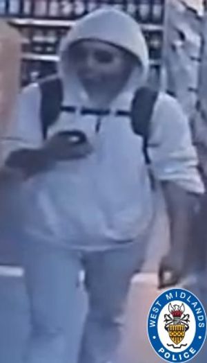 Police want to speak to this man after an assault in Birmingham
