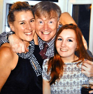 Happier times  Georgia Williams pictured with her mother Lynnette and father Steve on New Years Eve 2012
