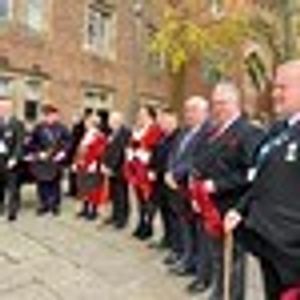 Mayor of Dudley Councillor Sue Greenaway with guests