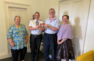 Supporting image for story: Tony hangs up his special constable badge