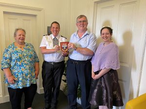 Supporting image for story: Tony hangs up his special constable badge