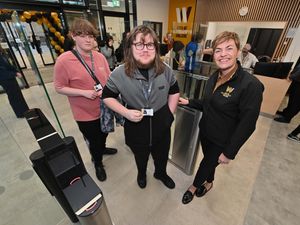Supporting image for story: 'It looks great and it feels really nice to be here': A new dawn for Wolverhampton College students as city centre campus opens for lessons for first time