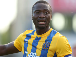 Supporting image for story: Daniel Udoh not risked in Shrewsbury's Cardiff clash after ankle flare-up
