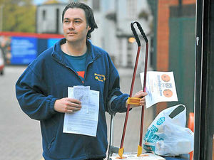 Supporting image for story: Stourbridge litter picker fined . . . for putting rubbish in bins
