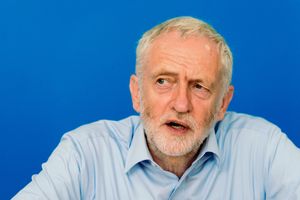 Jeremy Corbyn speaking to the Shropshire Star at Protolabs in Telford
