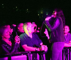 Last Internationale supporting The Cult at Birmingham's O2 Institute. Pictures by: Andy Shaw