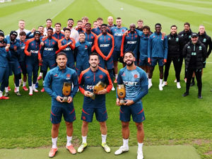 Supporting image for story: Wolves trio pick up coveted awards