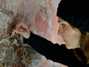 Supporting image for story: Project reveals 500-year-old art at Ludlow church