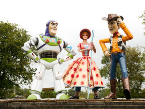 Supporting image for story: To the British High Streets, and beyond! Shropshire-built Toy Story sculpture to breathe life into town centres