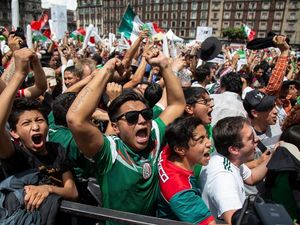 Supporting image for story: Mexico fans may have caused a minor earthquake after celebrating their World Cup win