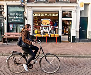 Cycling in Amsterdam