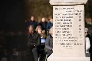 A special ceremony was held at Tipton Cemetery to mark the 100th anniversary of the tragedy.
