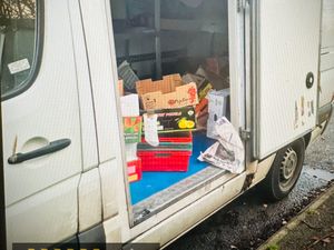 Supporting image for story: Van driver reported after being found with side of van wide open near Stafford