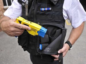 Supporting image for story: Poll: Should all police officers carry Tasers?