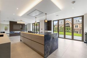 The open plan kitchen. Picture: Aston Knowles/Rightmove