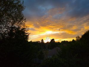 Sunset over Ketley. Picture: John Hughes