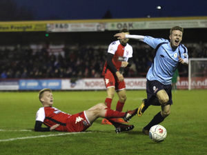 Supporting image for story: Elliot Newby confident that AFC Telford can climb table
