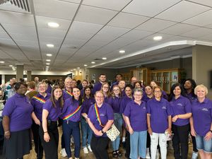 Supporting image for story: Cancer patients pampered at wellbeing fair