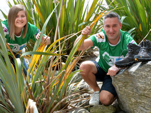 Supporting image for story: Wolverhampton pair's mountain trek for mental health charity