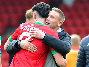 Supporting image for story: Matt Taylor hails Walsall striker Conor Wilkinson after last-gasp win