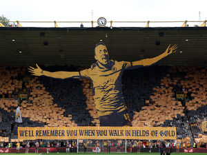 Supporting image for story: Wolves pay tribute to Diogo Jota and his brother Andre Silva