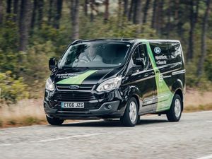 Supporting image for story: Businesses using the congestion zone regularly would save with hybrid van, says Ford